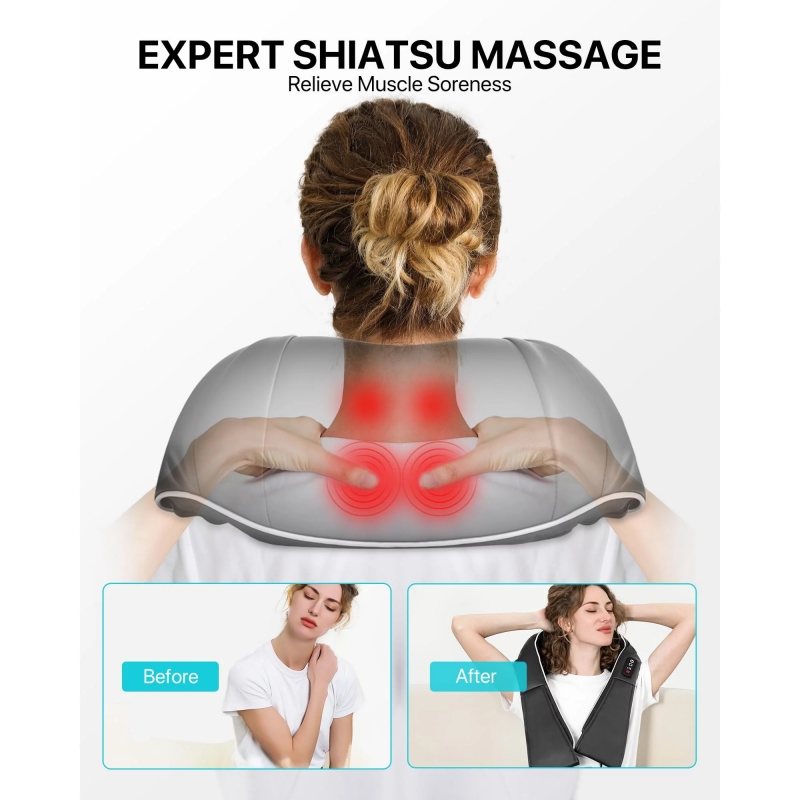 Wireless neck and shoulder massage strap - 图片 4