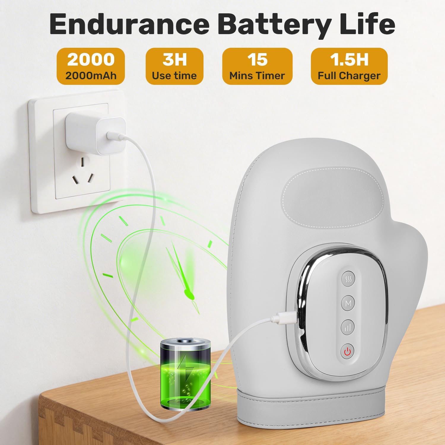 Popular Hand Massager with Heat Therapy - 图片 5