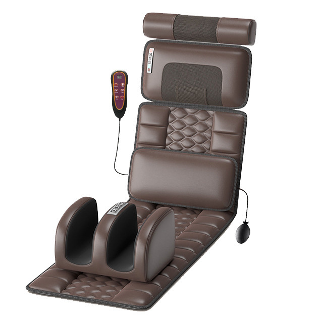 Factory Price Multifunctional Manual-Wired Control Electric Hot Compress Massage Mattress