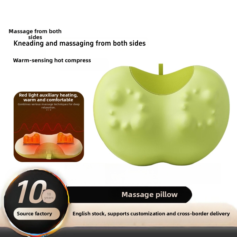 Neck and Waist Back Multi-function Massage Pillow - 图片 2