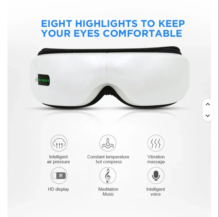 Smart Eye Massager with Timing Control Heat Compress Airbag - 图片 4