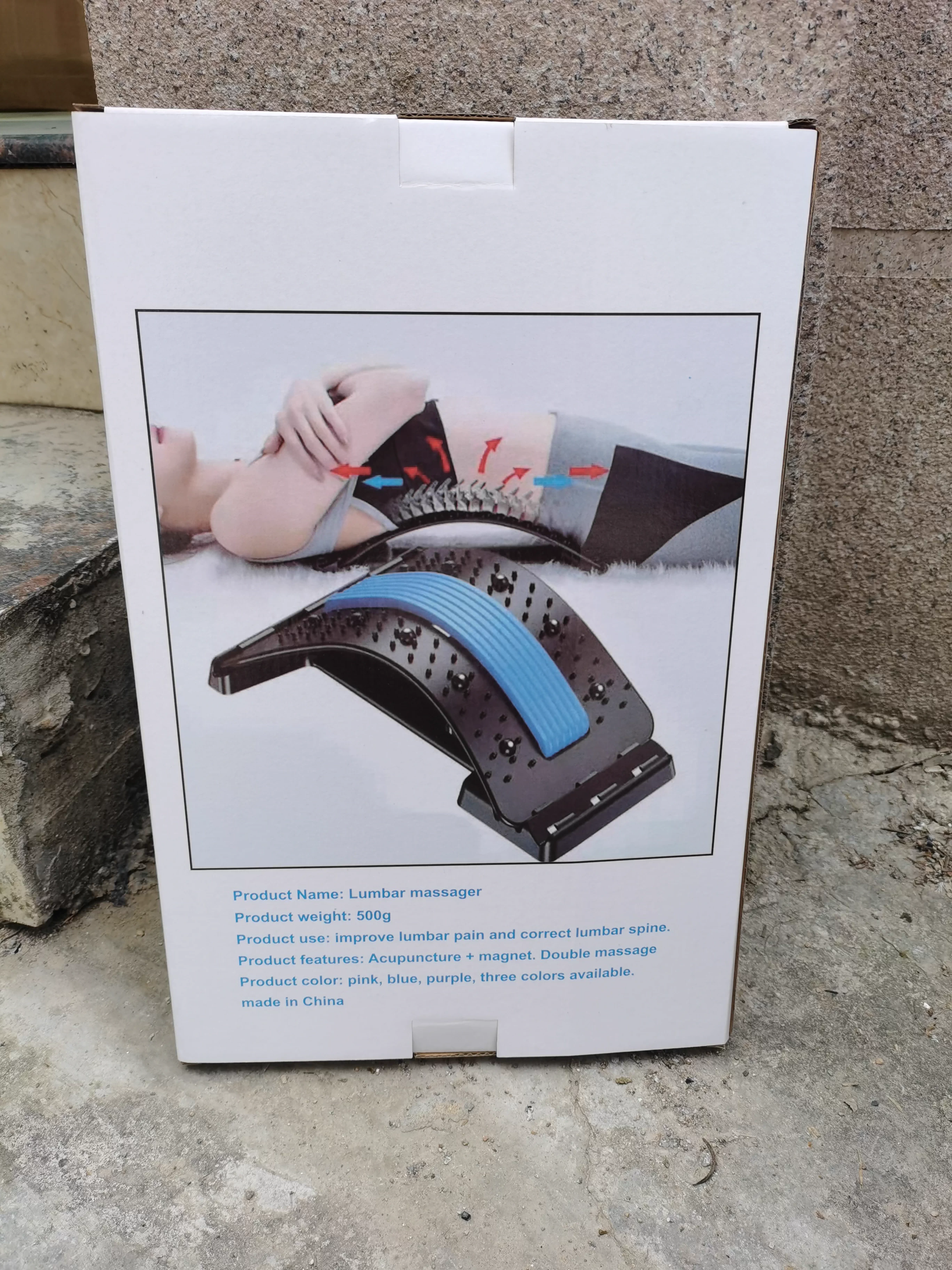 Magic Stretch Fitness Lumbar Support Back Massager - 图片 4