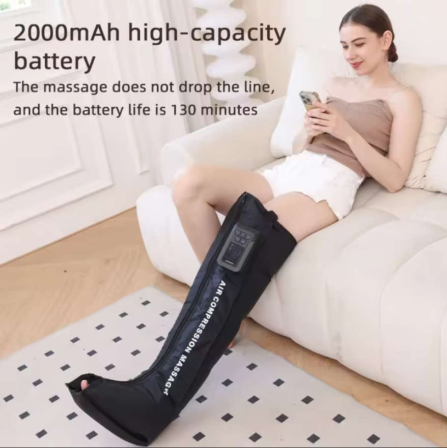 360° Airbag Wrapped Smart Wireless Leg Massager with Air Compression - 图片 2