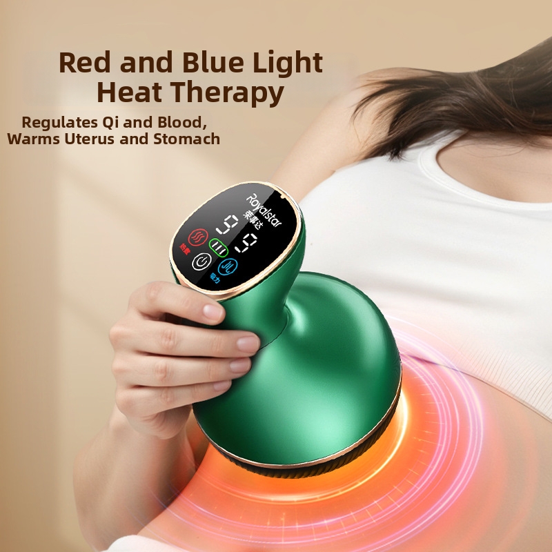 Electric Gua Sha Device High-Suction Rechargeable Body Cupping Massager - 图片 4
