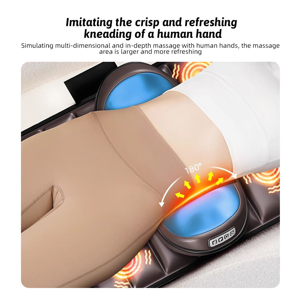 Factory Price Multifunctional Manual-Wired Control Electric Hot Compress Massage Mattress - 图片 3