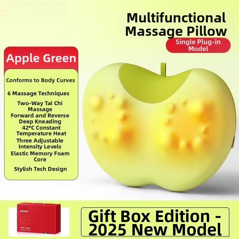Neck and Waist Back Multi-function Massage Pillow - 图片 6